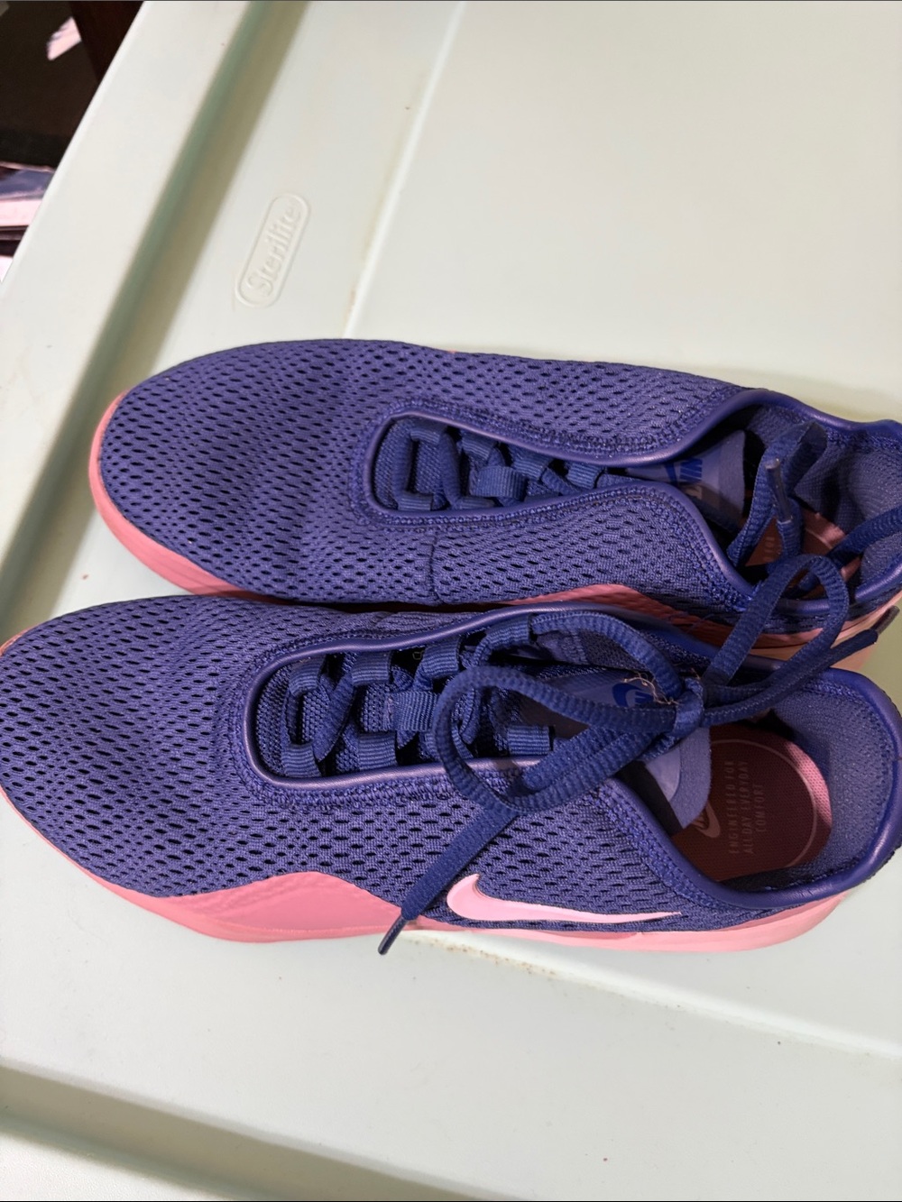 Nike Women's Purple & Pink Mesh Training Shoes